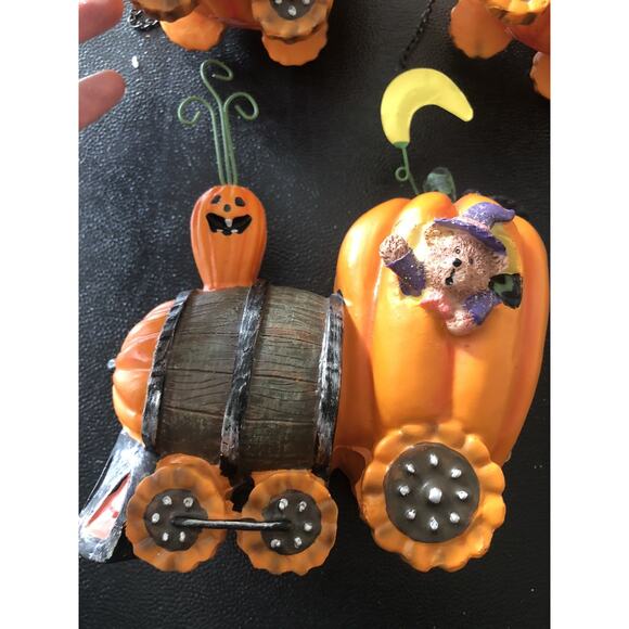 Oriental Trading Co Halloween Pumpkin Train With Box - Picture 5 of 8